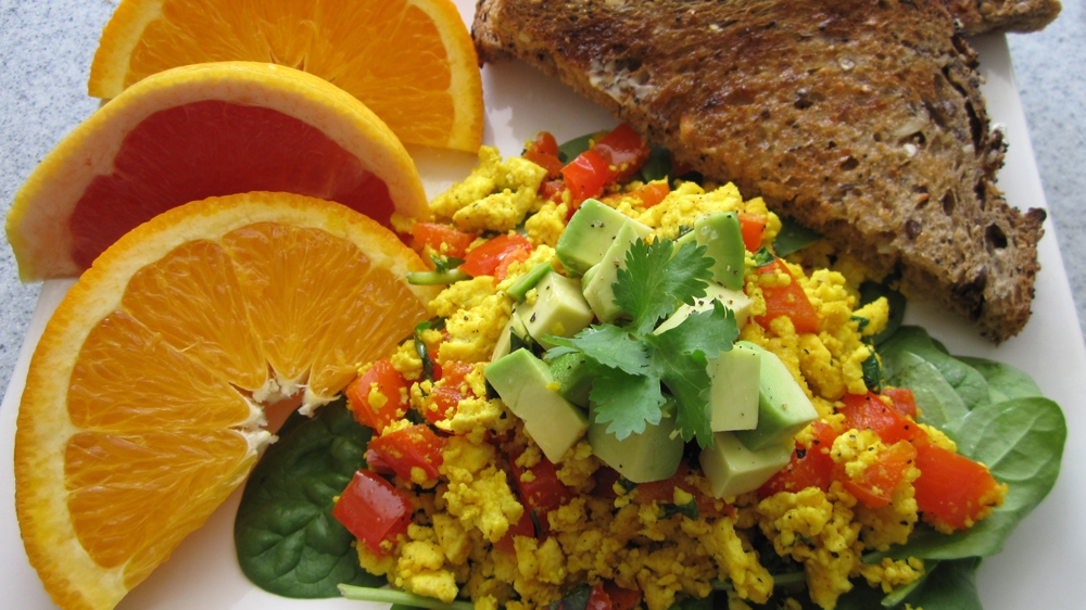 Southwest Tofu Scramble - Vegan & Gluten-Free