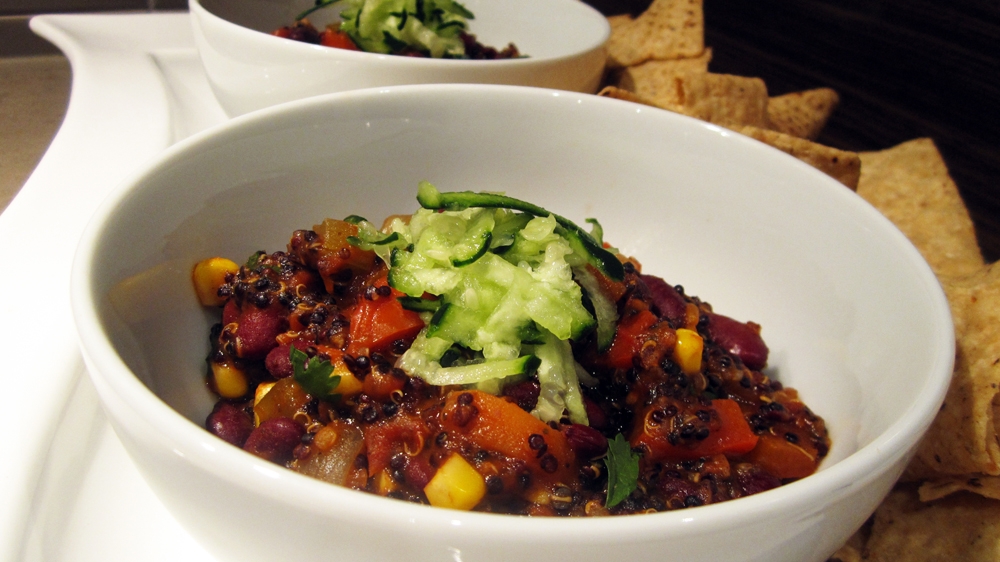 Quinoa Chili - Vegan and Gluten-Free Quinoa Chili - Vegan and Gluten-Free
