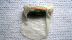 Vietnamese-Style Fresh Spring Rolls (Summer Rolls) with Peanut Sauce - Vegan / Gluten-Free Vietnamese-Style Fresh Spring Rolls (Summer Rolls) with Peanut Sauce - Vegan / Gluten-Free