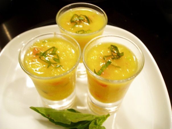 Mango Gazpacho - Raw, Vegan & Gluten-Free Mango Gazpacho - Raw, Vegan & Gluten-Free