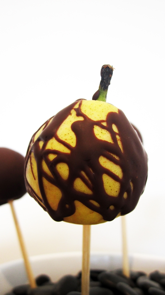 mini chocolate pear mini chocolate pear