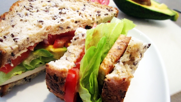 Quick & Easy Tofu Sandwich - Vegan & Gluten-Free