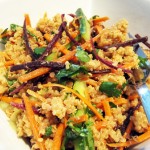 Quinoa Salad with Spicy Peanut Dressing Quinoa Salad with Spicy Peanut Dressing