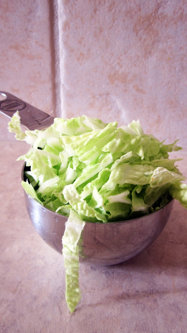 Chopped Napa Cabbage Chopped Napa Cabbage