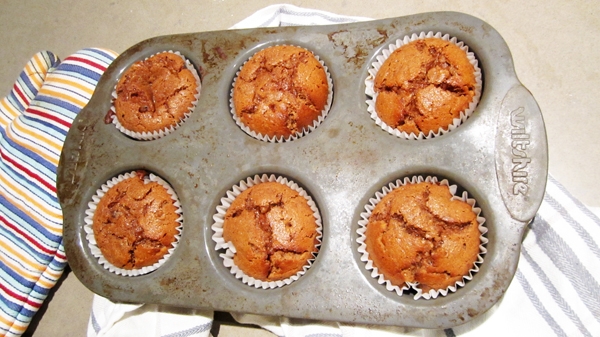 Chocolate Banana Muffins with Chickpea Flour Chocolate Banana Muffins with Chickpea Flour