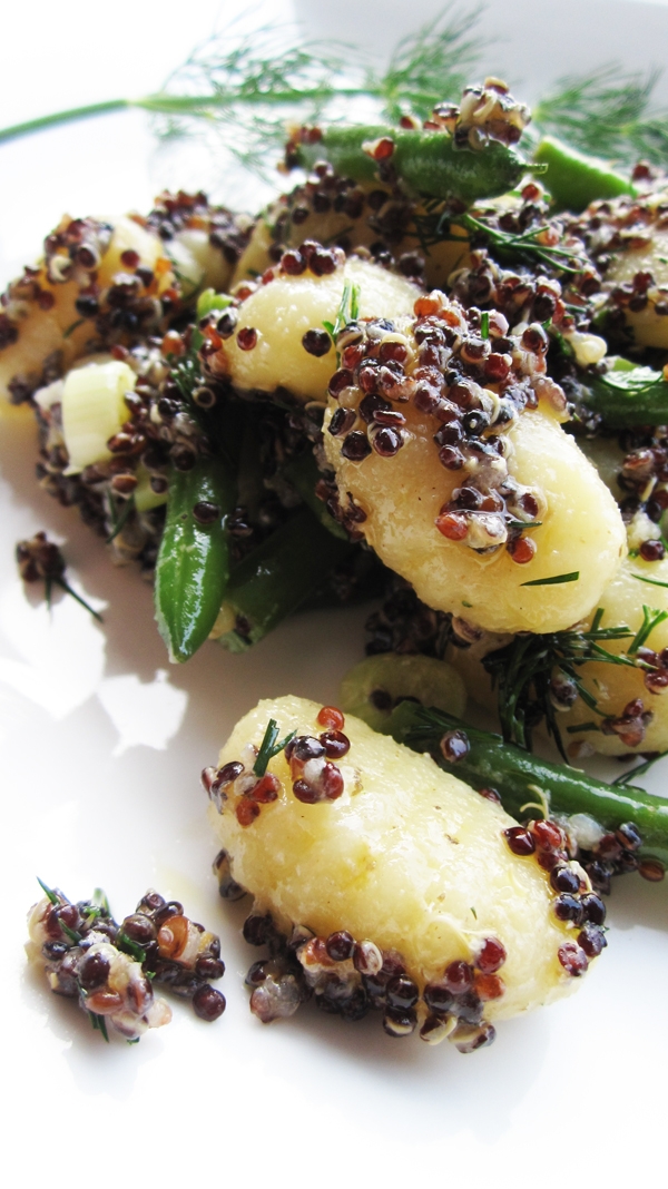 Gnocchi Potato Salad with Green Beans & Quinoa