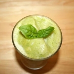 Pineapple Basil Slush Pineapple Basil Slush
