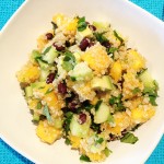 Refreshing Quinoa Salad with Mango, Cucumber and Avocado Refreshing Quinoa Salad with Mango, Cucumber & Avocado