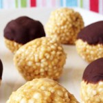 Puffed Quinoa Peanut Butter Balls