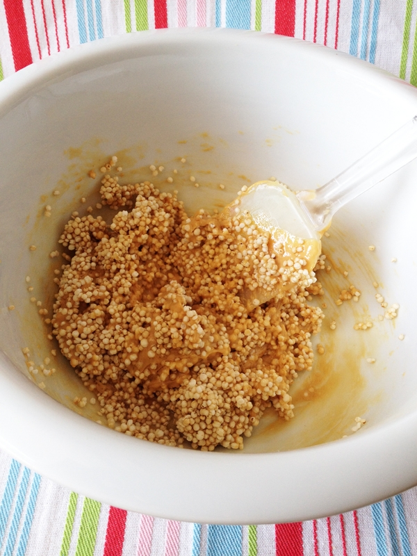 Puffed Quinoa Peanut Butter Balls - Vegan & Gluten-Free