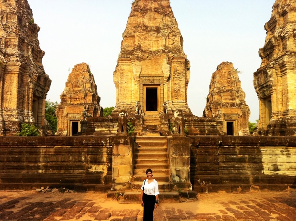 East Mebon temple in Siem Reap, Cambodia East Mebon temple in Siem Reap, Cambodia