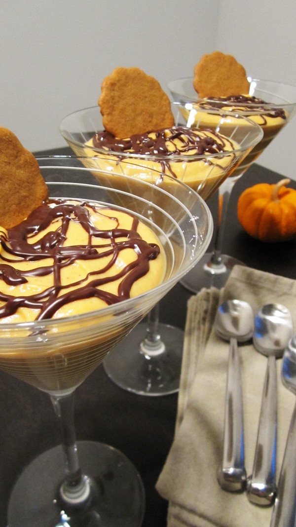 Chocolate Ginger Snap Pumpkin Parfaits Chocolate Ginger Snap Pumpkin Parfaits