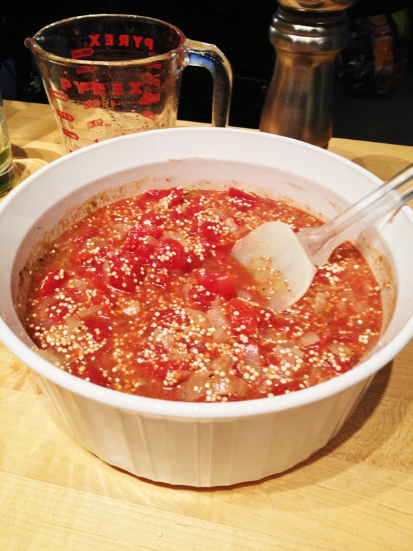 Vegan Oven-Baked Mexican Quinoa Casserole