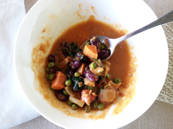 African Peanut and Sweet Potato Stew - Vegan + Gluten-Free