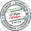 The Vegan Woman - 2013 Vegan Food Blog Guide