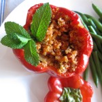 Quinoa-Stuffed Peppers Quinoa-Stuffed Peppers